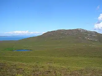 Sgarbh Breac mit Loch Mhurchaidh im Vordergrund