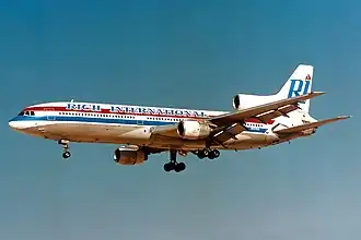 Lockheed L-1011-1 Tristar der Rich International Airways