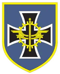 1=Internes Verbandsabzeichen des Logistikzentrum der Bundeswehrs