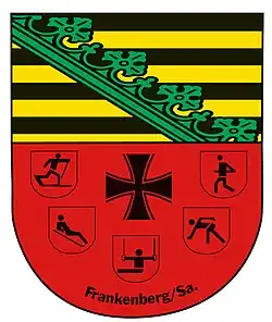 Wappen der Sportfördergruppe Frankenberg