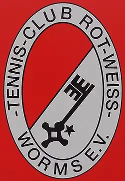 Logo des TC Rot-Weiß Worms