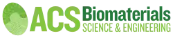 Aktuelles Logo von ACS Biomaterials Science & Engineering (2023)