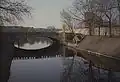 Lohmühlenbrücke 1988, Blick vom Kiehlsteg