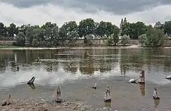 Fragliche Reste einer Römerbrücke[8] in Tours