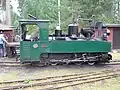 Lok 2 "Emsfors" im Bahnhof von Ohs Bruk