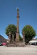 Skulptur: mariánský morový sloup