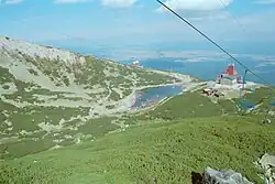 Blick auf Skalnaté Pleso