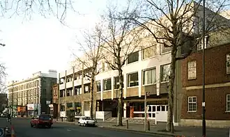 Das Gebäude in der Londoner King&nbsp;Street (1992)