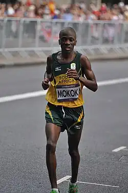 Rang dreizehn für Stephen&nbsp;Mokoka