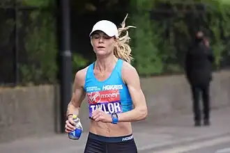 Kellyn Taylor beim London-Marathon 2017