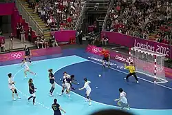 Wieder in weiß gegen Spanien, doch diesmal im Spiel um Bronze 2012