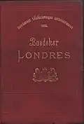 Baedeker: Londres (1899), Sonderausgabe für die „Conférence Télégraphique Internationale“ 1903[97]