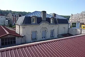 Früheres Gebäude des Comptoir de Longwy von hinten, 2017