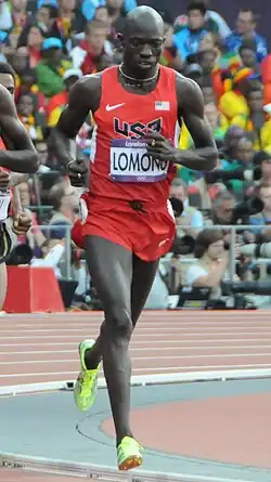 Lopez Lomong Rang sechs in 3:43,79&nbsp;min