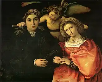 Lorenzo Lotto – Porträt des Messer Marsilio und seiner Frau
