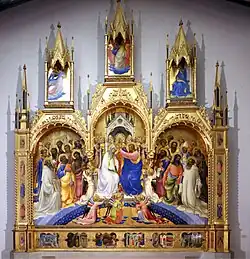 Marienkrönung, 1414 Uffizien, Florenz