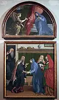 Verkündigung und Visitation, Pinacoteca Civica (Palazzo Pianetti), Jesi, 1532
