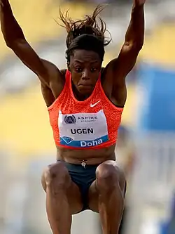 Lorraine Ugen erreichte Platz&nbsp;zehn