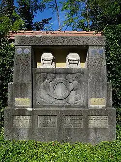 Louis-Paul Betz (1861–1904) Literaturwissenschaftler. Grab, Friedhof Enzenbühl, Zürich