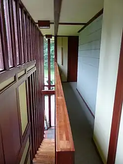 Flur im Obergeschoss, Blick von Norden
