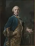 Frederik Christian Krag (1726–1763) (121,8 × 96 cm, 1761)