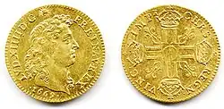 Louis d'or von Ludwig XIV.