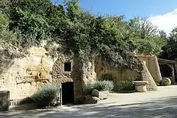 Höhlenwohnungen in Rochemenier