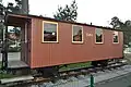 Personenwaggon der KGW am Bahnhof Lubmin Seebad