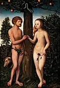 Lucas Cranach der Ältere: Adam und Eva, 1530