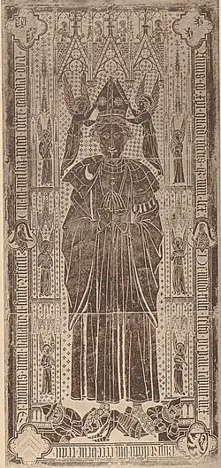 Grabplatte Ruprecht von Berg