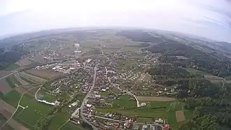 Lafnitz von oben gesehen