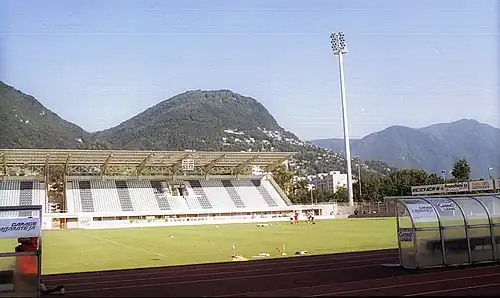 Das Stadio di Cornaredo im Jahr 2001