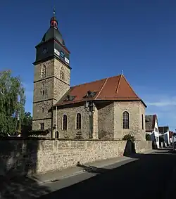 Außenansicht der Apostelkirche