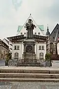 Denkmal für Martin Luther auf dem Marktplatz