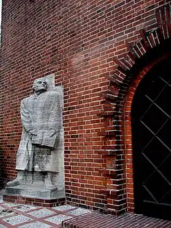 Martin Luther neuerrichtete Lutherkirche 1937; Lübeck