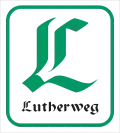 Logo des Lutherwegs