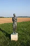 Mädchen, Bronzeguss 1952, Wege zur Kunst, Schwäbisch Gmünd