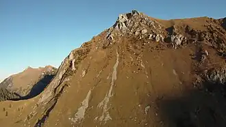 Westhang vom Gleitschirm aus