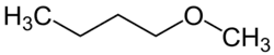 Struktur von n-Butylmethylether