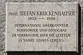 Gedenktafel an Stefan Kruckenhauser