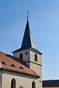 Die Kirche in Mönchstockheim