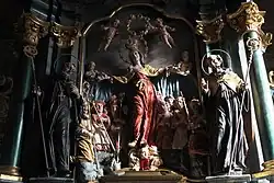 Schutzmantelmadonna am Hauptaltar