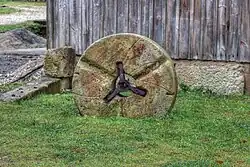 Ehemaliger Mühlstein der Waßmannsmühle