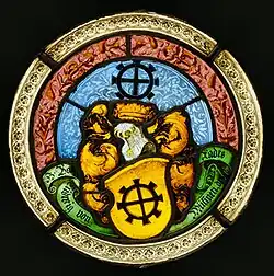 Wappenscheibe des Beat Ludwig von Mülinen, 1564