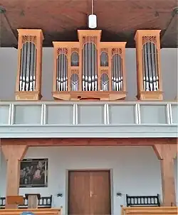 Orgel der Klosterkirche der Armen Schulschwestern in München-Au
