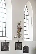 Christus als Weltenherrscher über der Karnernische