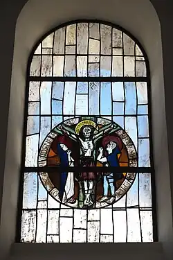 Kirchenfenster St. Peter München-Großhadern 1946