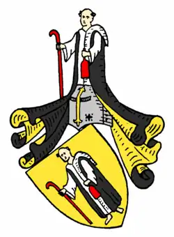 Wappen derer von Münchhausen, schwarze Linie