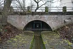 Mündung des Schützengrabens in die Ilm