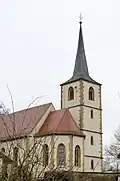 Die Kirche in Kleinwenkheim